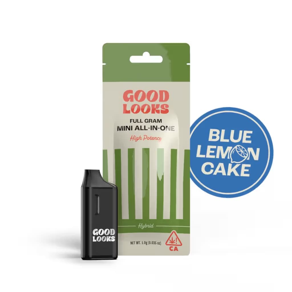 Good Looks Blue Lemon Cake