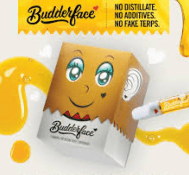 Budderface Live Resin Cartridge | Sharpiez