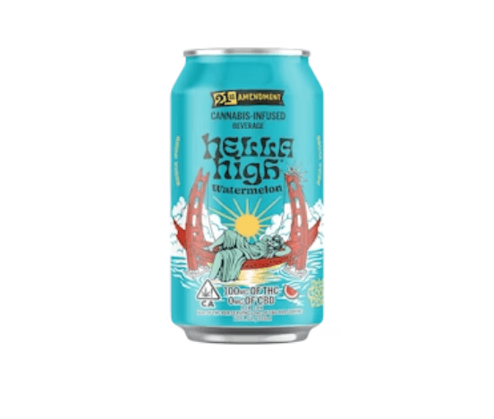 21ST AMENDMENT Hella High Watermelon 10mg
