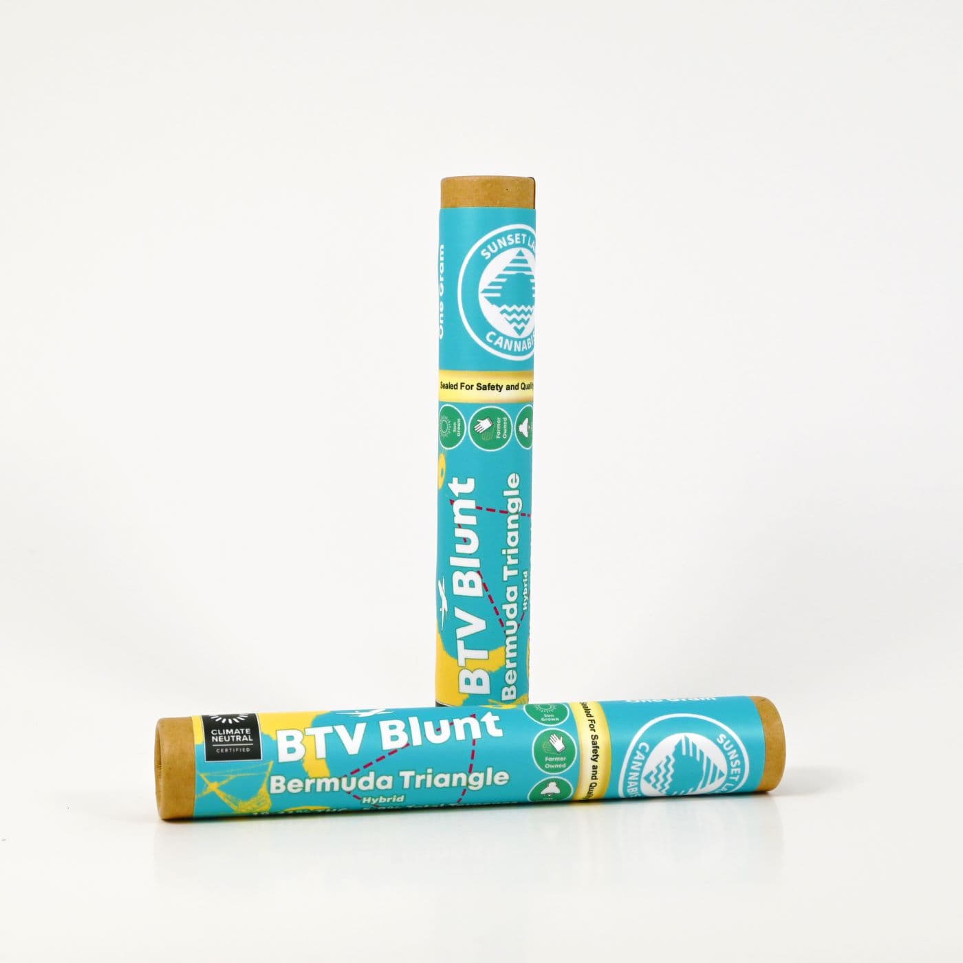 Sunset Lake Cannabis BTV Blunt: Bermuda Triangle