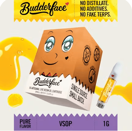 Budderface VSOP | 1G Live Resin Cart