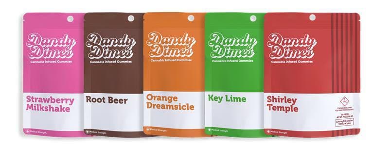 Dandy Dimes 2000MG Root Beer Gummies (H)