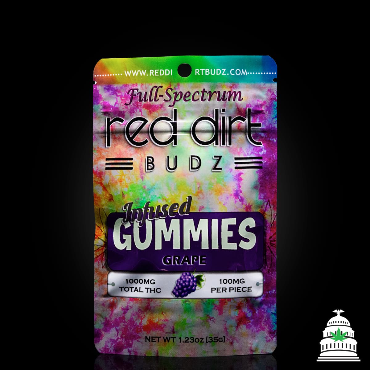Red Dirt Budz Grape - Red Dirt Gummies
