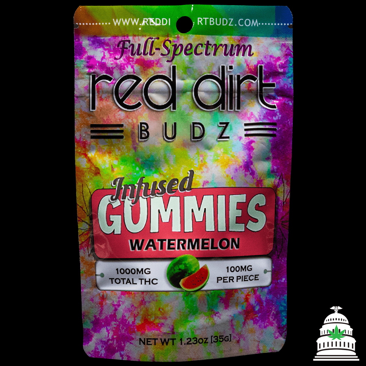 Red Dirt Budz Watermelon - Red Dirt Gummies