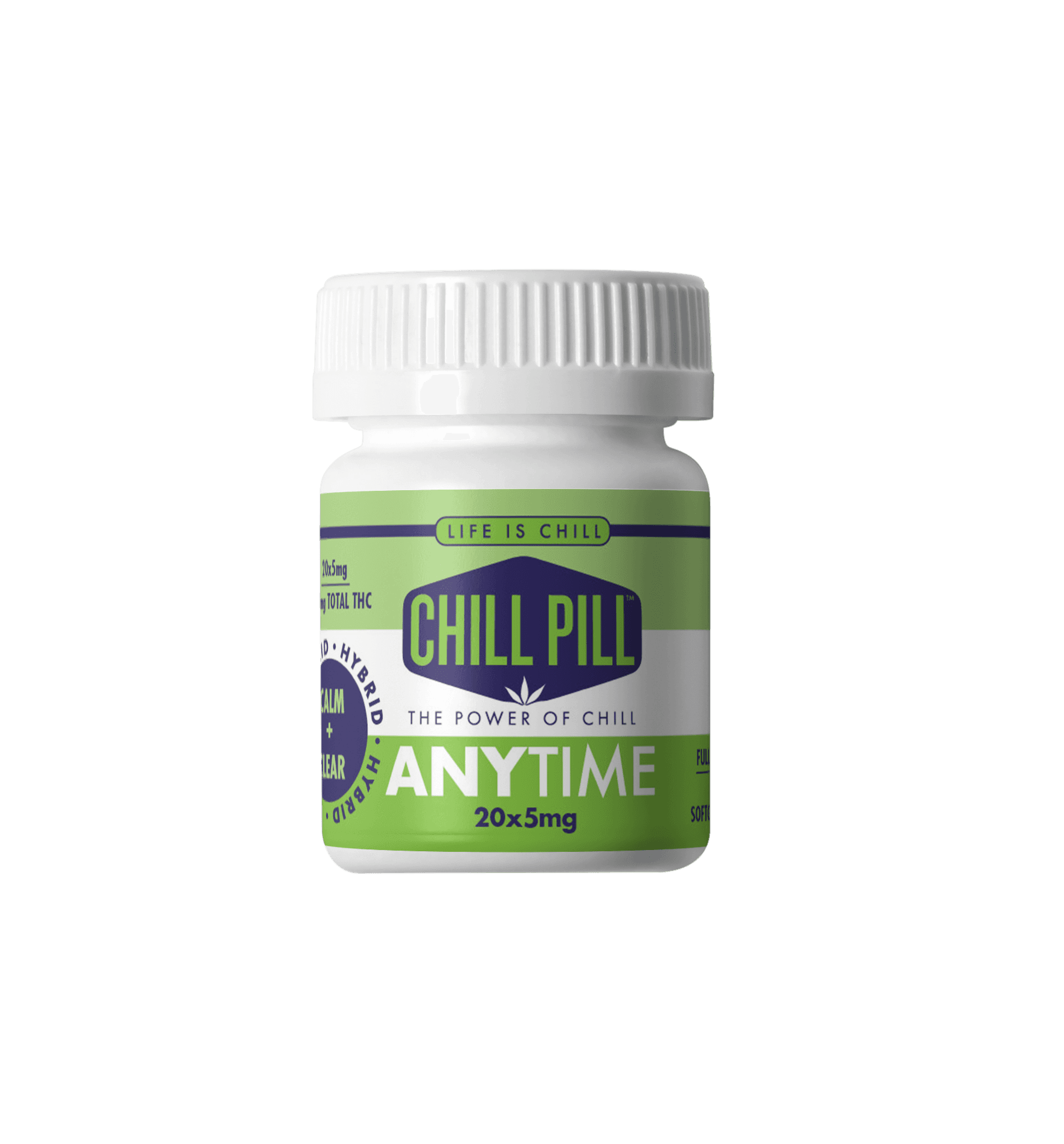 Life Is Chill CHILL PILL ANYTIME CAPS 100MG (20X5MG)