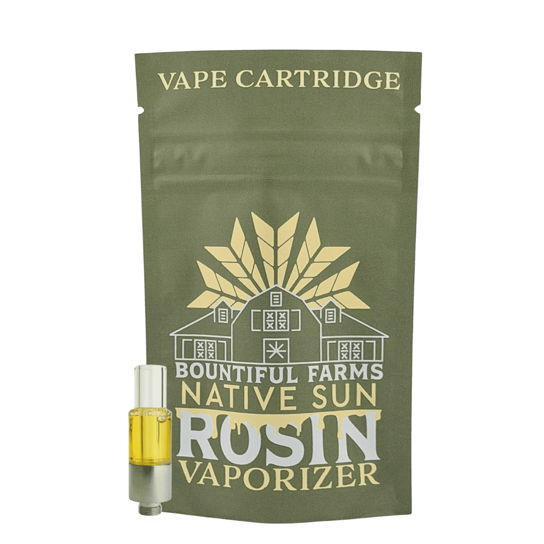 Native Sun Bountiful Farms x Native Sun: E85 | 0.5g | Disposable Live Rosin Vape