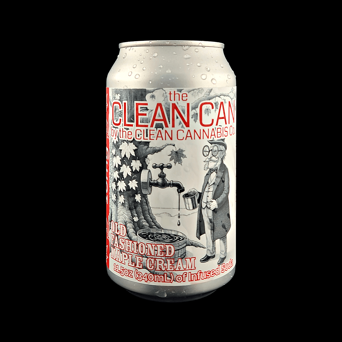 Clean Cannabis Company Maple Cream Soda - 10mg