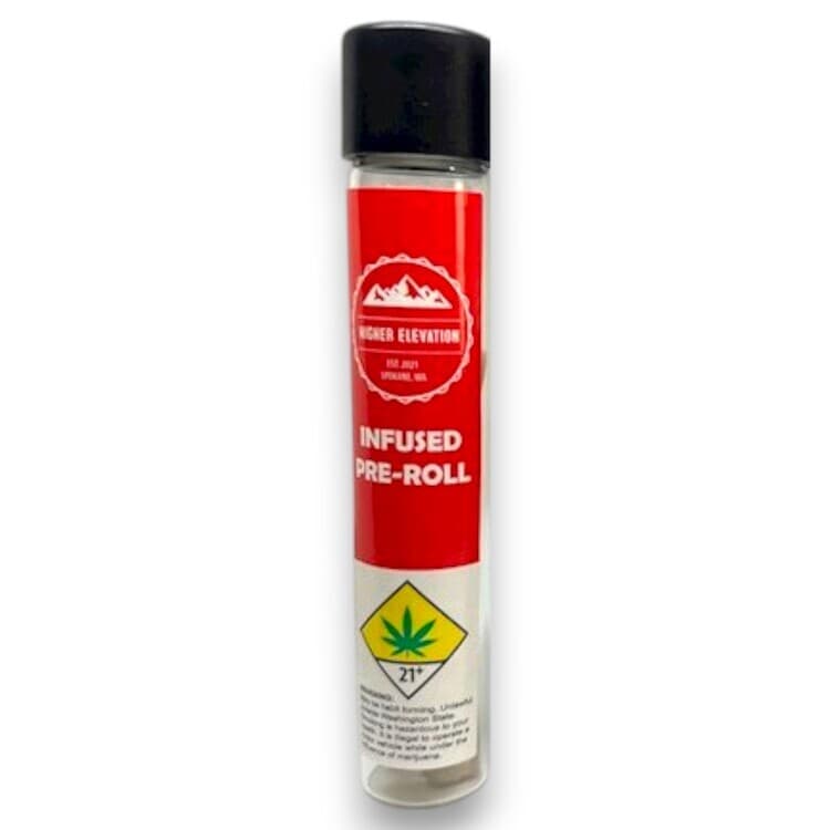 Higher Elevation Tropicana Cherry Runtz 2pk/ Bubble Hash Infused Pre Roll (Higher Elevation)
