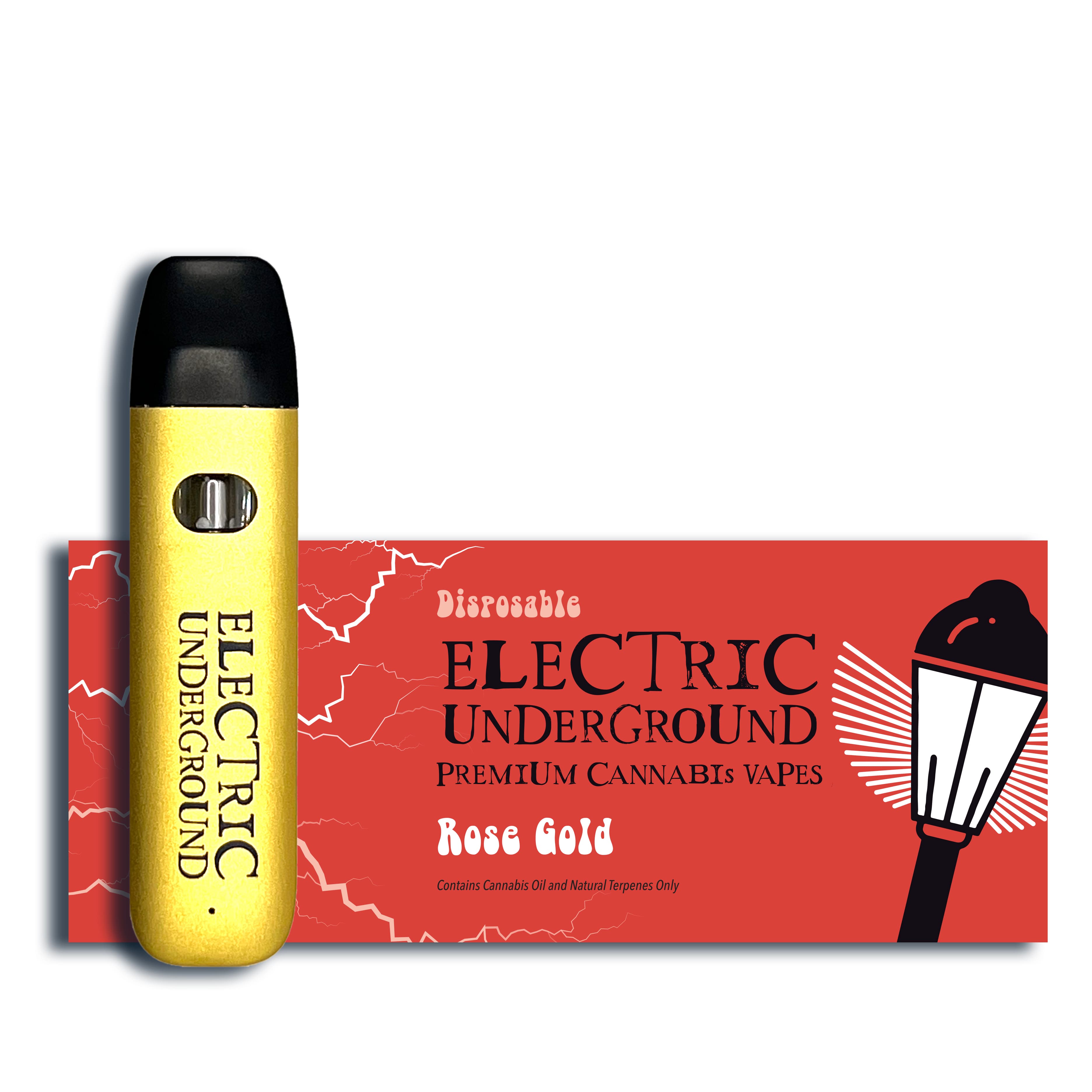 Electric Underground Rose Gold 0.5g Disposable