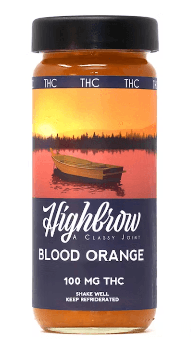 Highbrow Blood Orange Drink 100mg