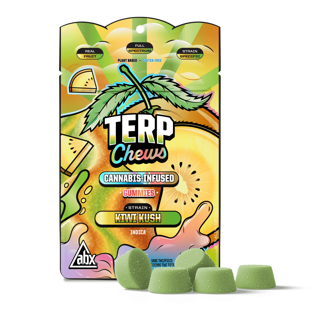 ABX Kiwi Kush Terp Chews - 100mg