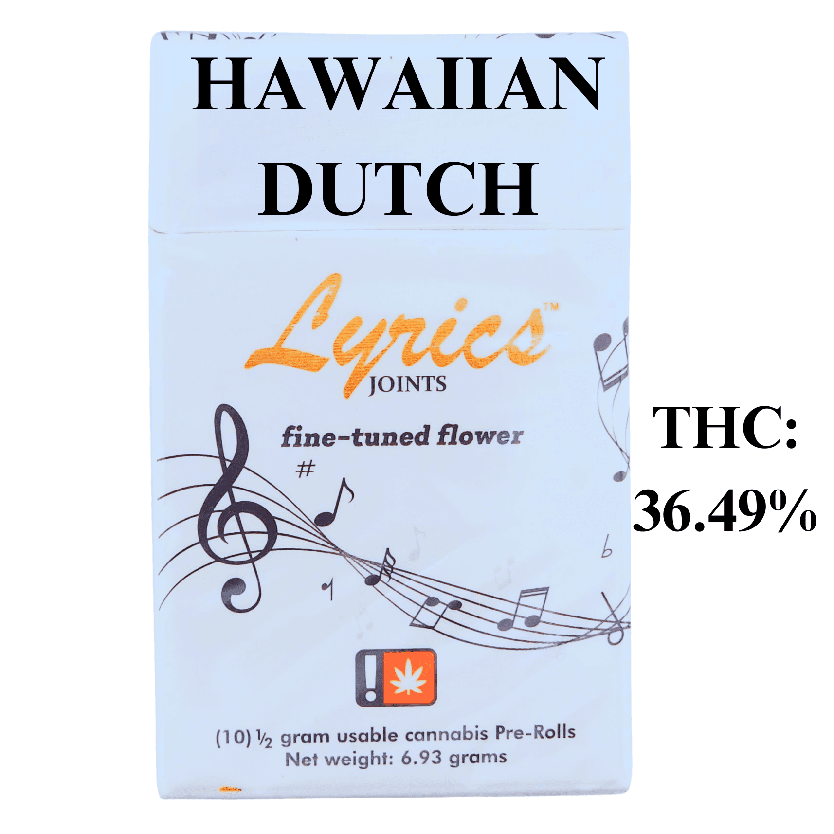 Emerald Cannabis Worx ECW - 10pk Lyrics Hawaiian Dutch Pre-rolls Sat