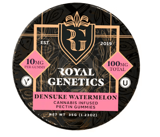 Royal Genetics Densuke Watermelon Gummies 10-pack | 100mg
