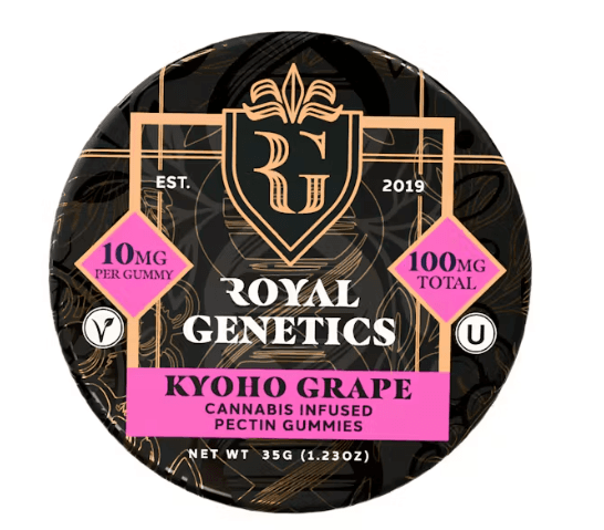 Royal Genetics Kyoho Grape Gummies 10-pack | 100mg