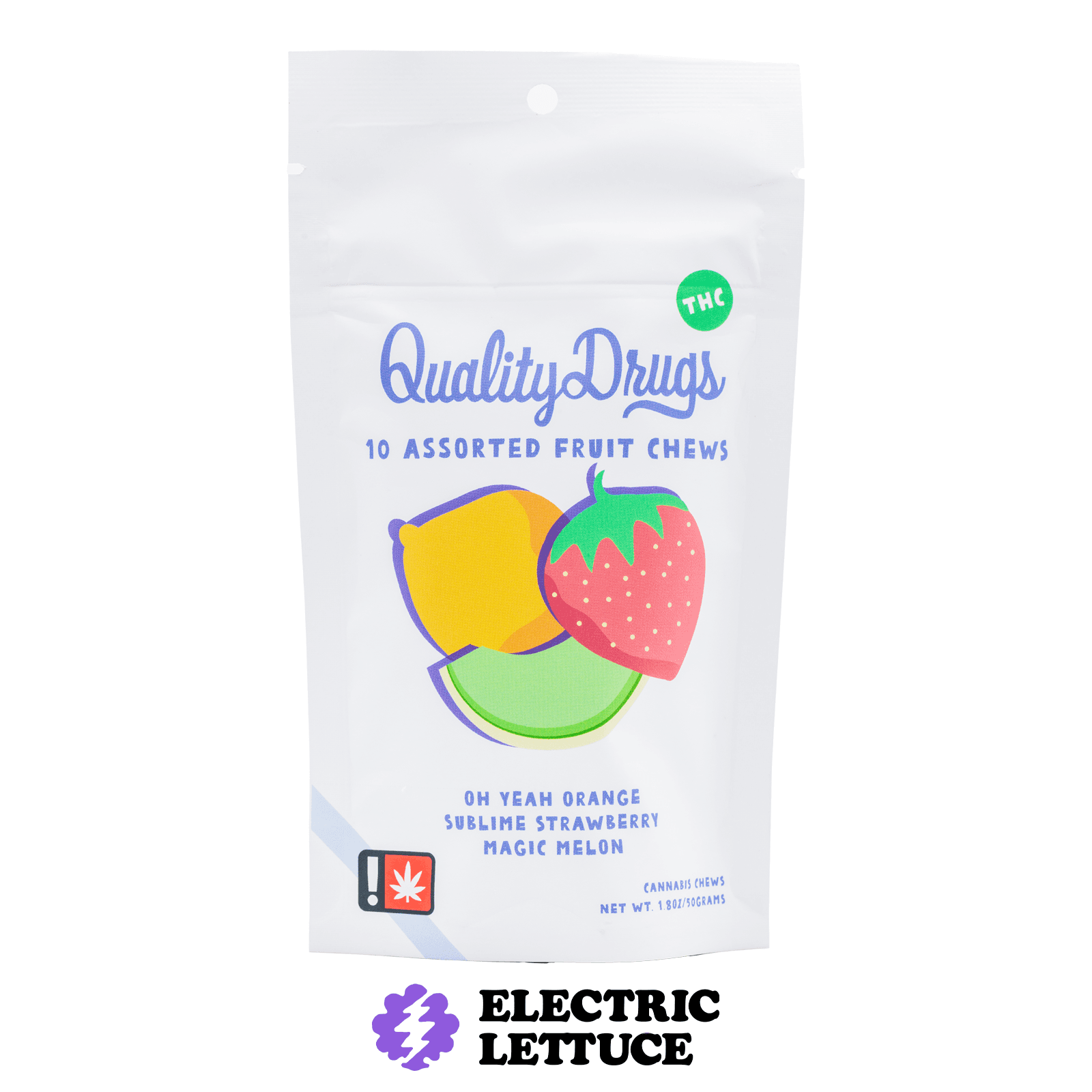 Quality Drugs Quality Drugs Fruit Chews 100mg