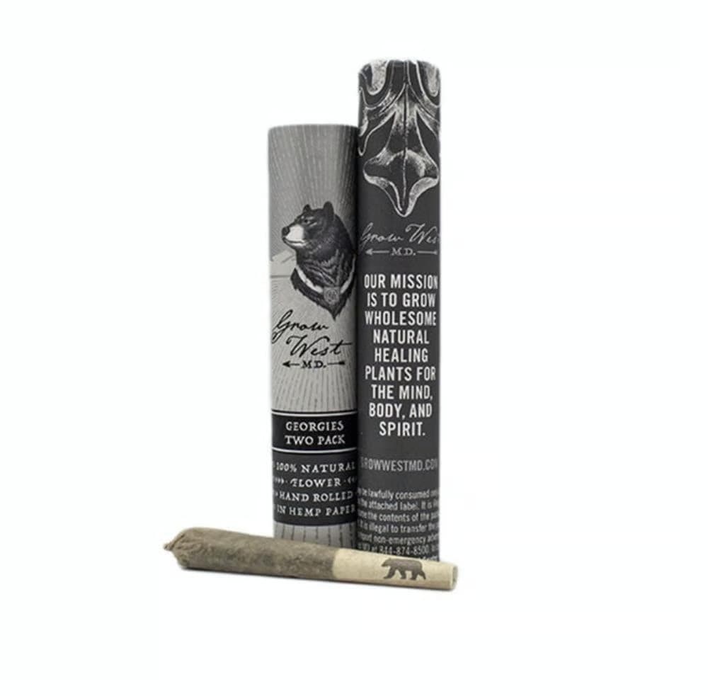 Grow West Cannabis Company Neapolitan Space Cream | Georgies | 2 Pack Pre-Roll | 1g