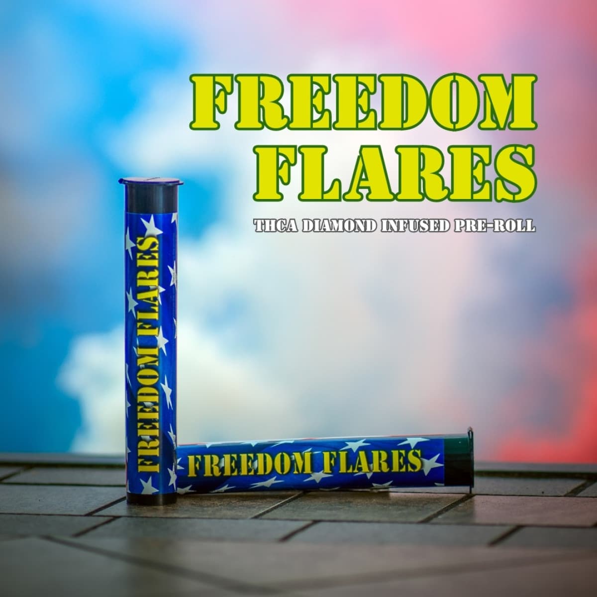 Freedom Flares Super SIlver Haze OG Infused Pre-Roll