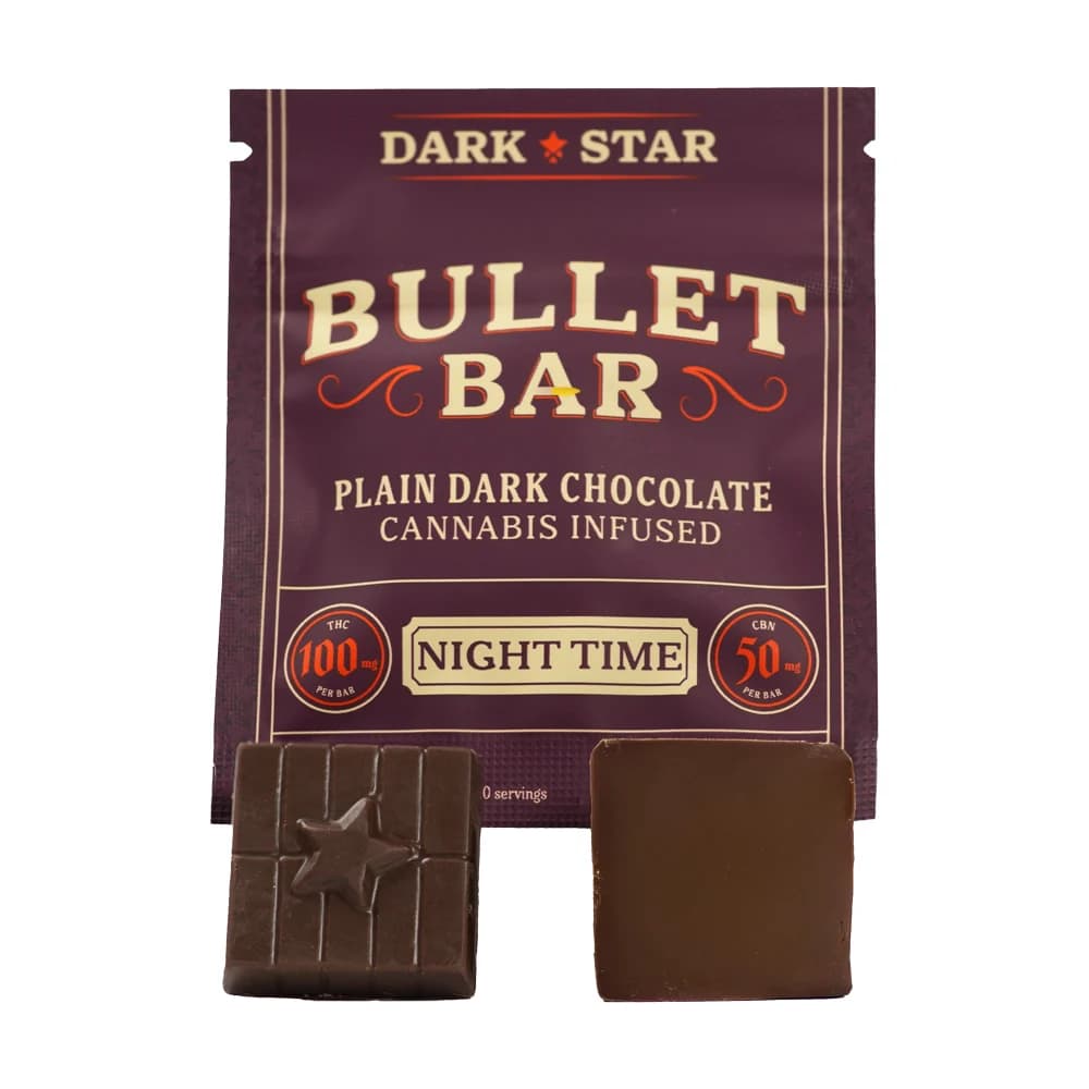 Dark Star 2:1 Night Time - Dark Chocolate [10pk] (100mg THC/50mg CBN)