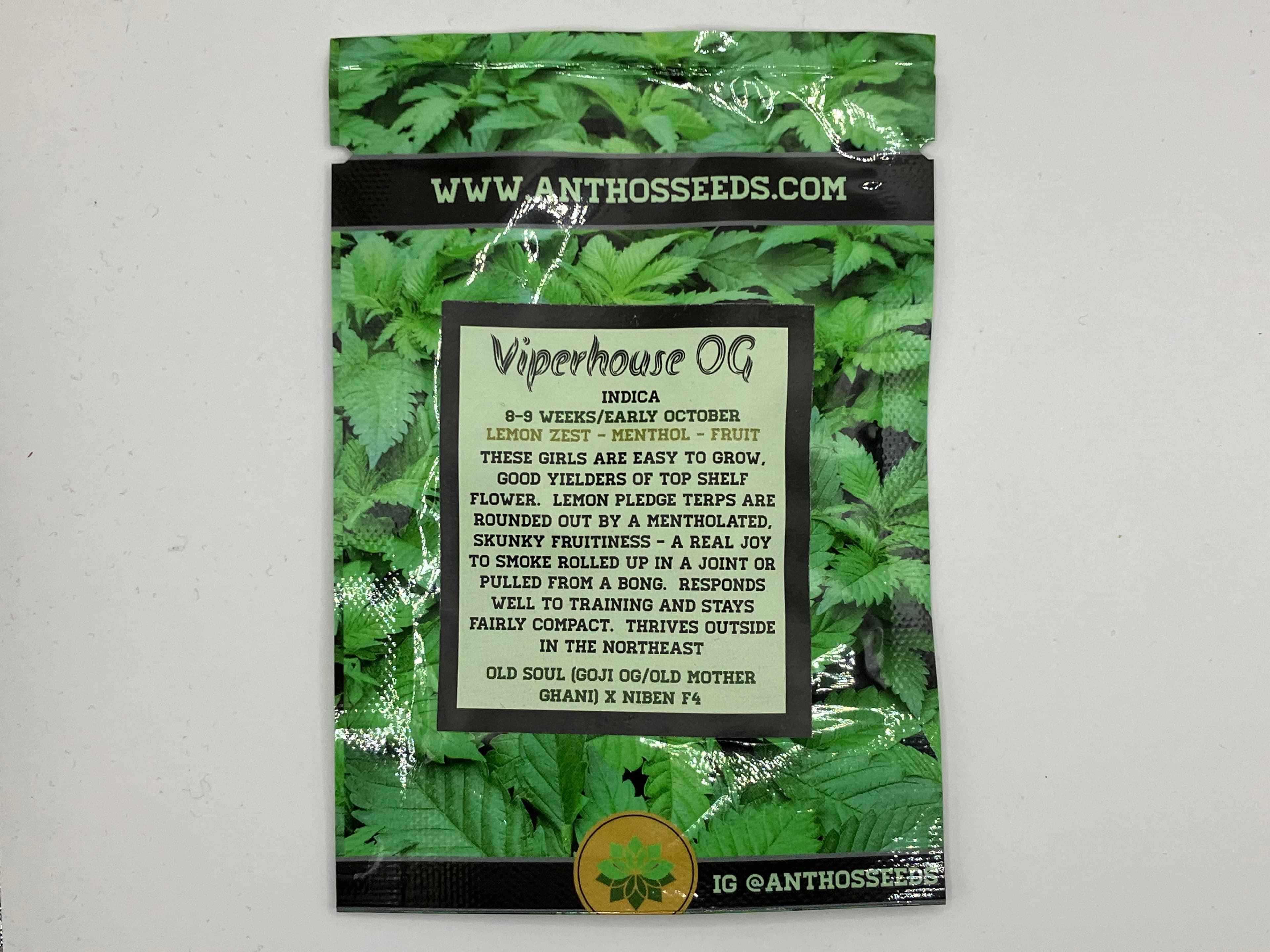 Anthos - Viperhouse OG - 6pk Feminized Seeds