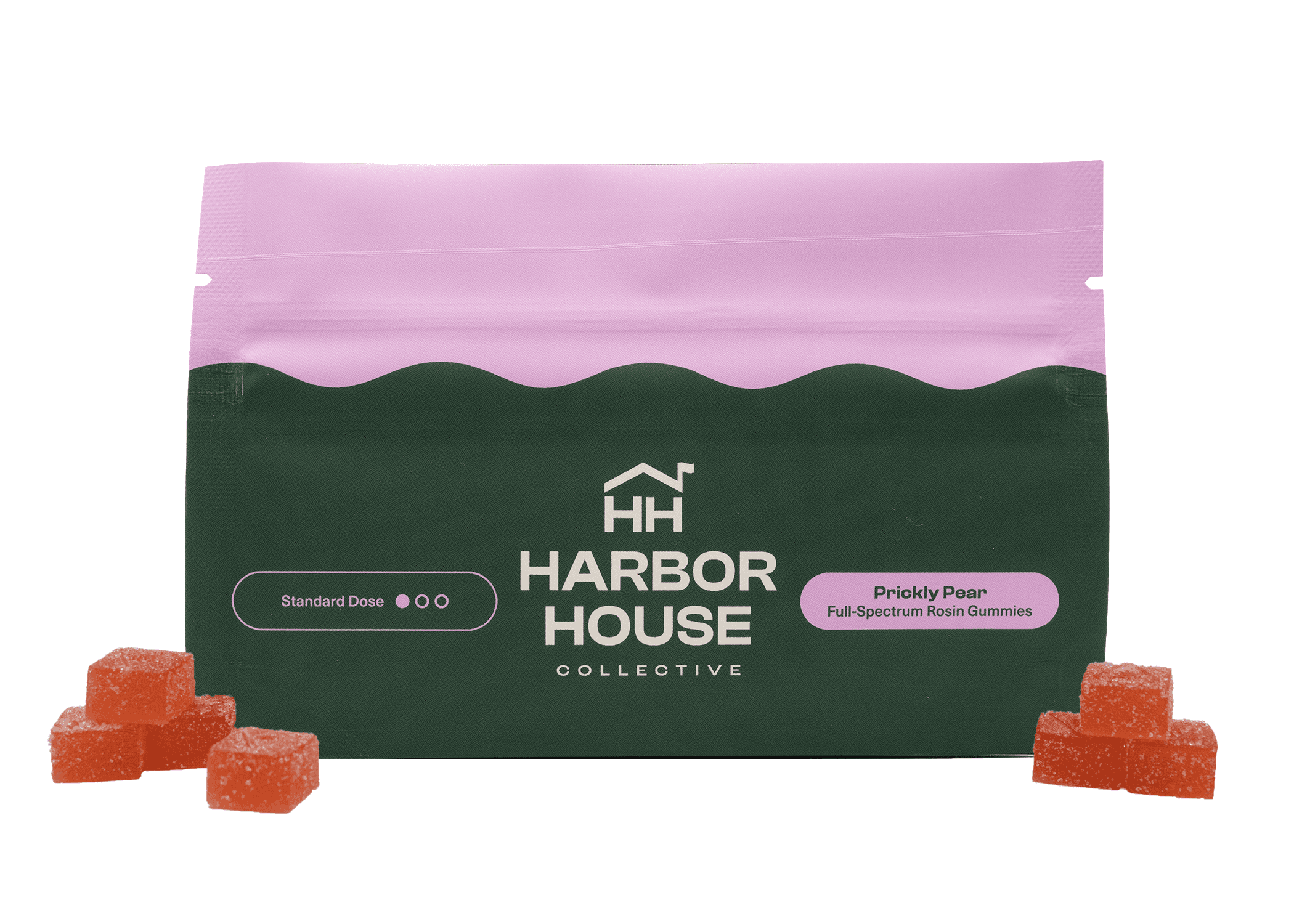 Harbor House Collective Rosin Gummy - 100mg/20pc - Prickly Pear