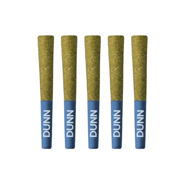 DUNN Cannabis Dunn Infused : Double Iced Vanilla Infused Pre-Rolls (5x0.5g)