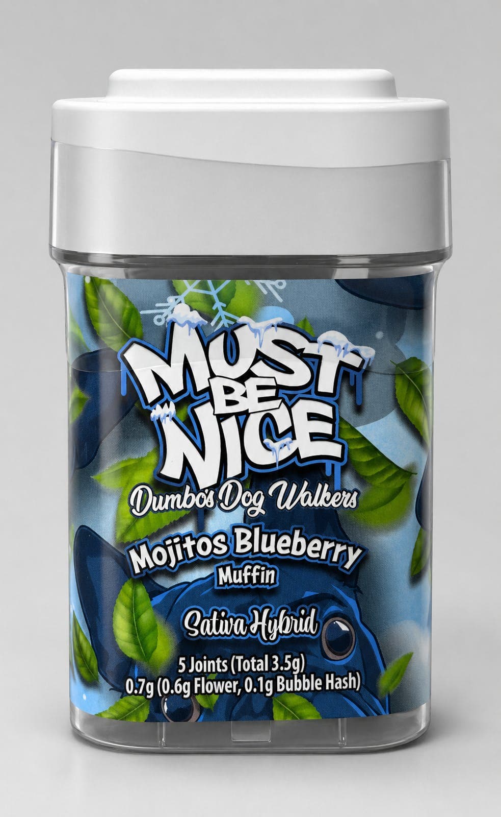 Must Be Nice Mojito Blueberry Infused Dogwalkers - 5pk