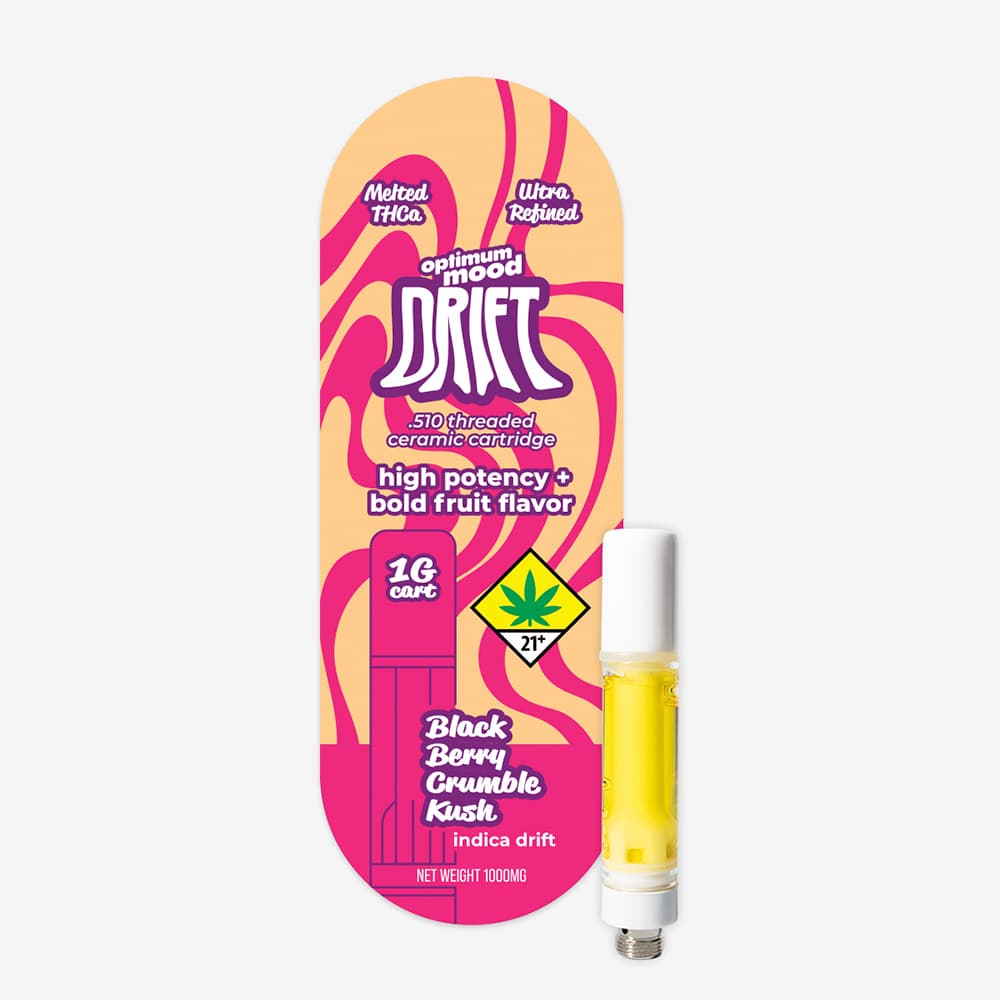 Optimum Mood Blackberry Crumble Kush Flavored Disposable (Optimum Mood)