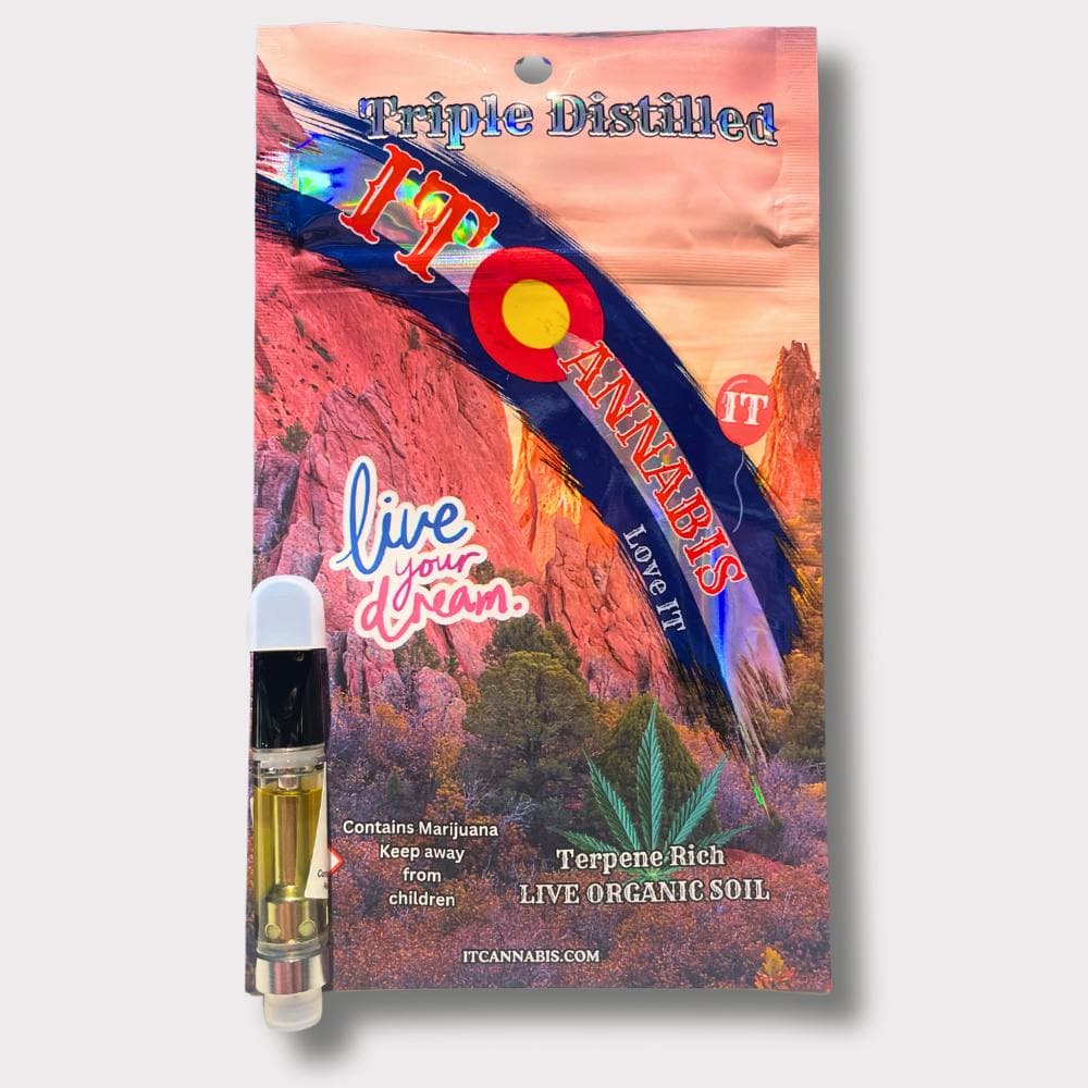 IT Cannabis Cannaloupe Haze | 1g Distillate Cart
