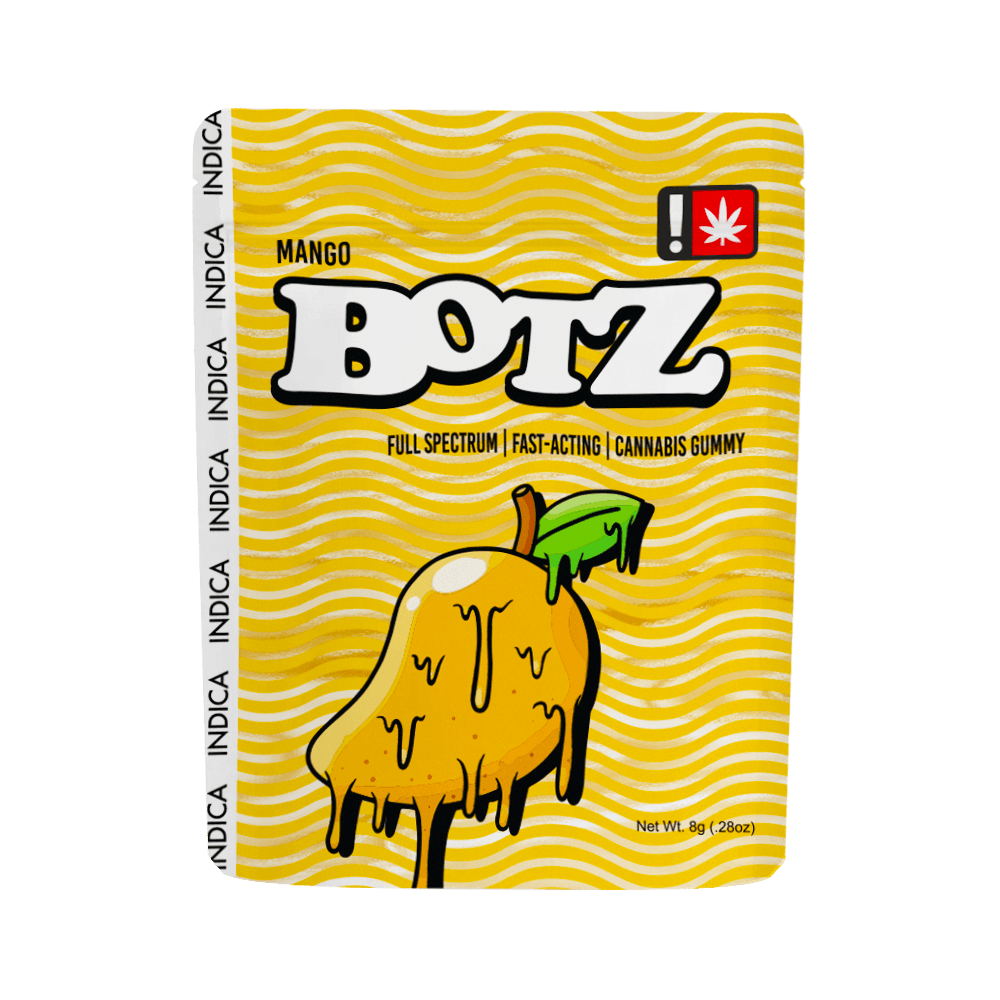 Botz Botz Indica Mango Gummy 100mg