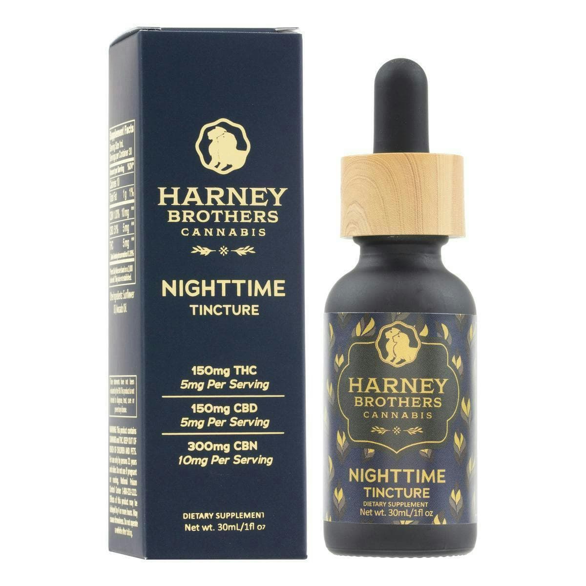 Harney Brothers Cannabis Nighttime Tincture | 1:1:2
