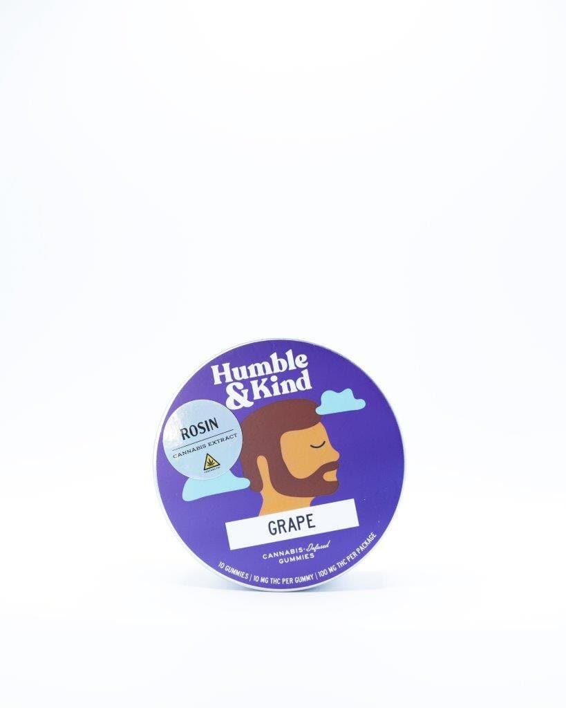 Humble & Kind Grape Rosin Gummies 10pk - Blackberry Rosin