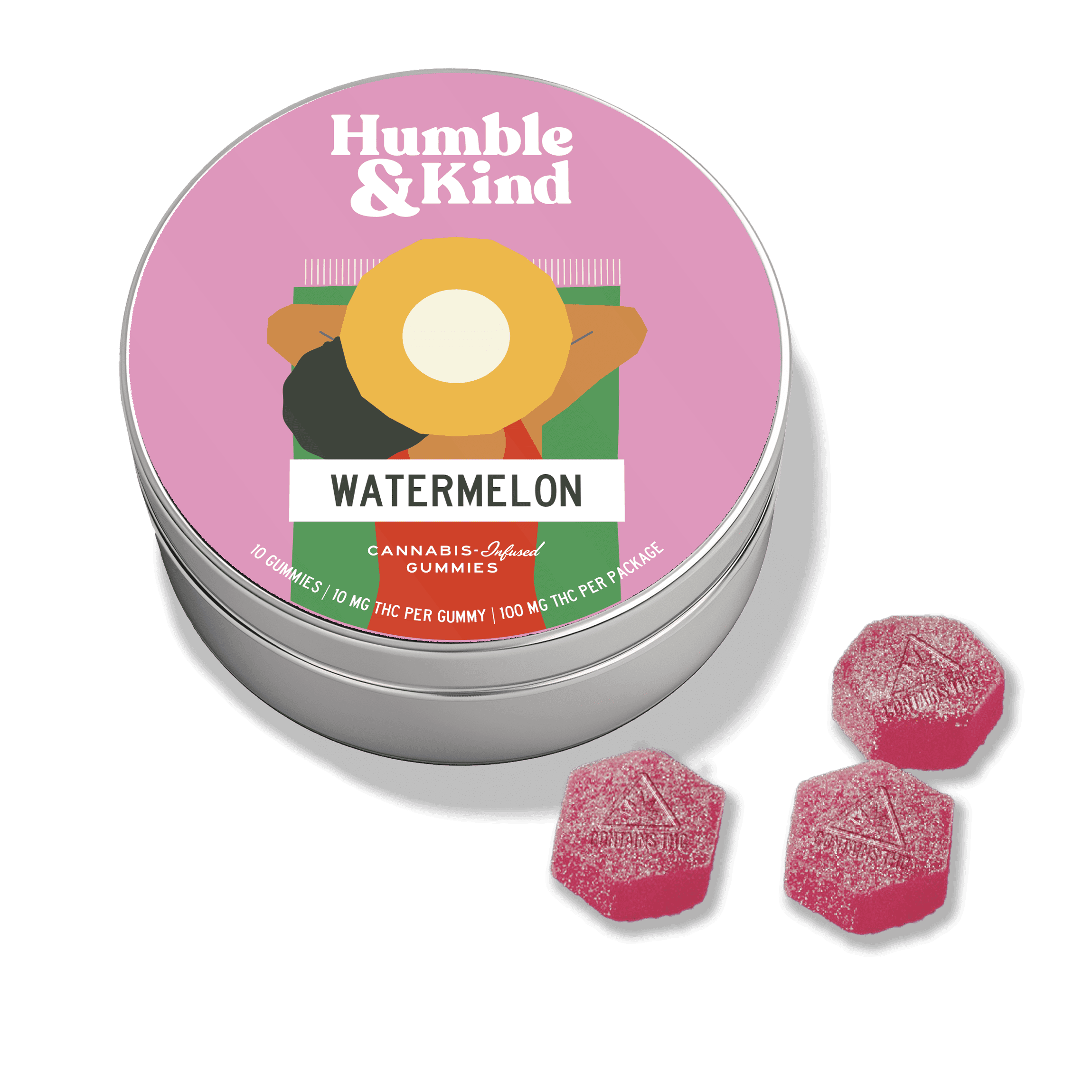 Humble & Kind Watermelon Rosin Gummies 10pk - Cherry Runtz Rosin