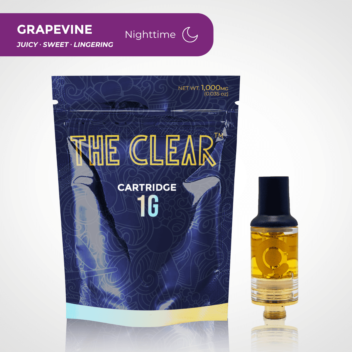 The CLEAR The Clear Twax Mini Infused Pre-Rolls 5 Pack Indica; Grapevine