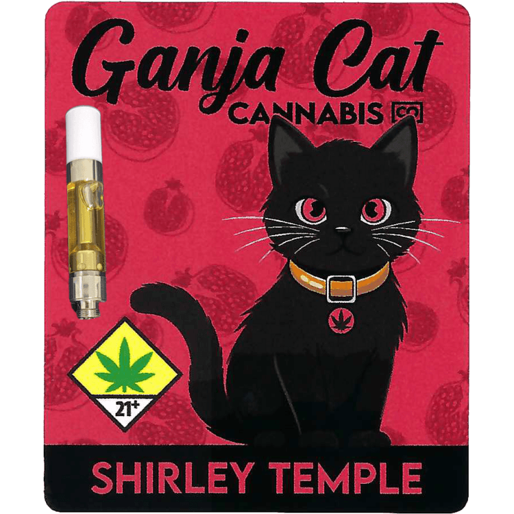 Ganja Cat Shirley Temple Cartridge | 1g