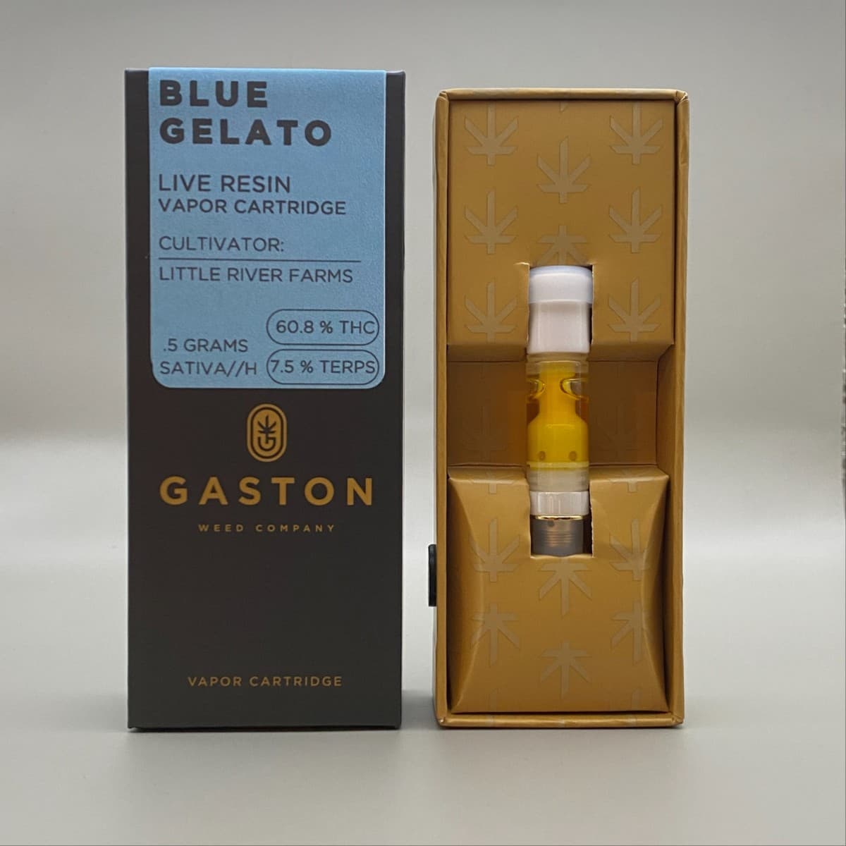 Gaston Blue Gelato - Live Resin Cart