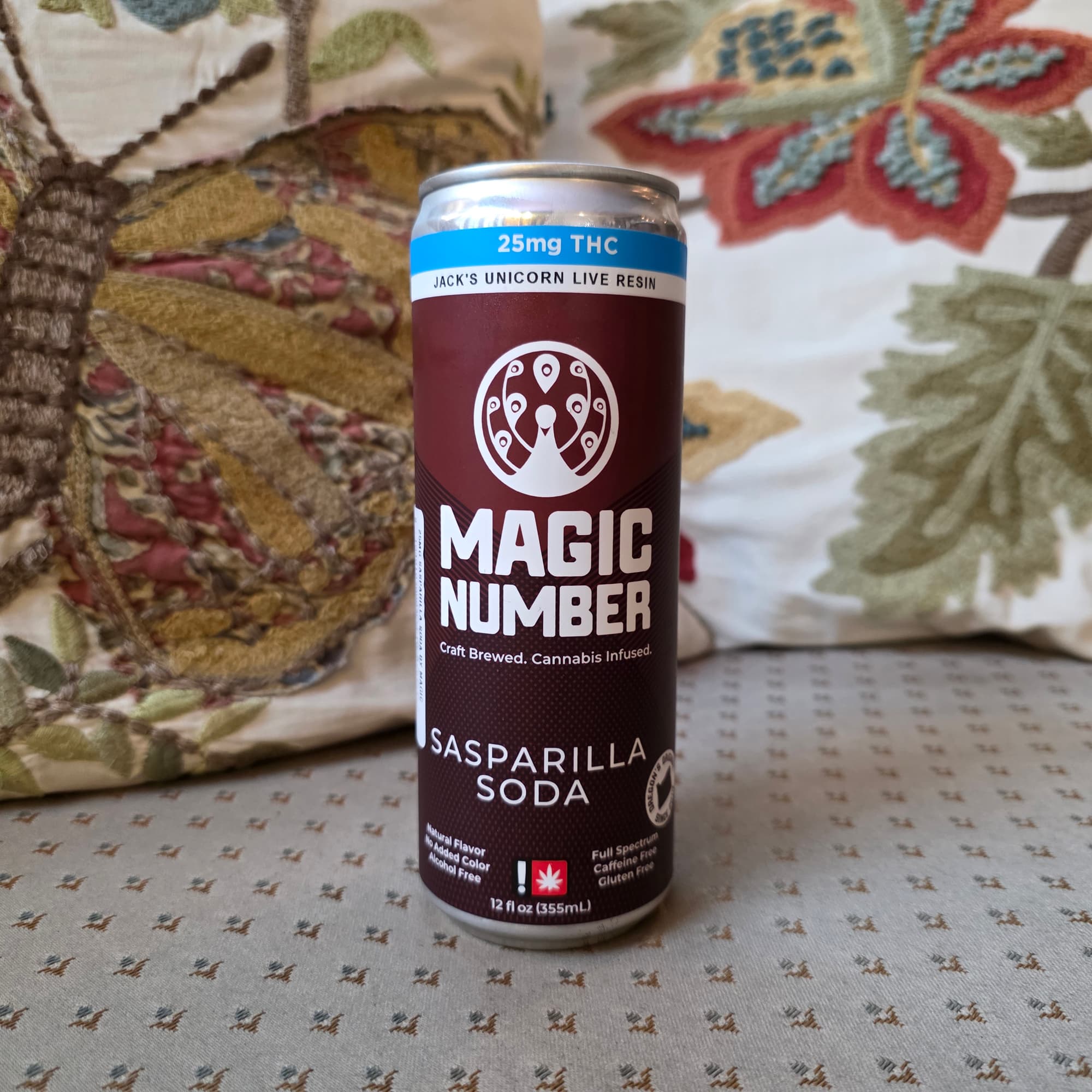 Magic Number 25mg Sasparilla Soda by Magic Number