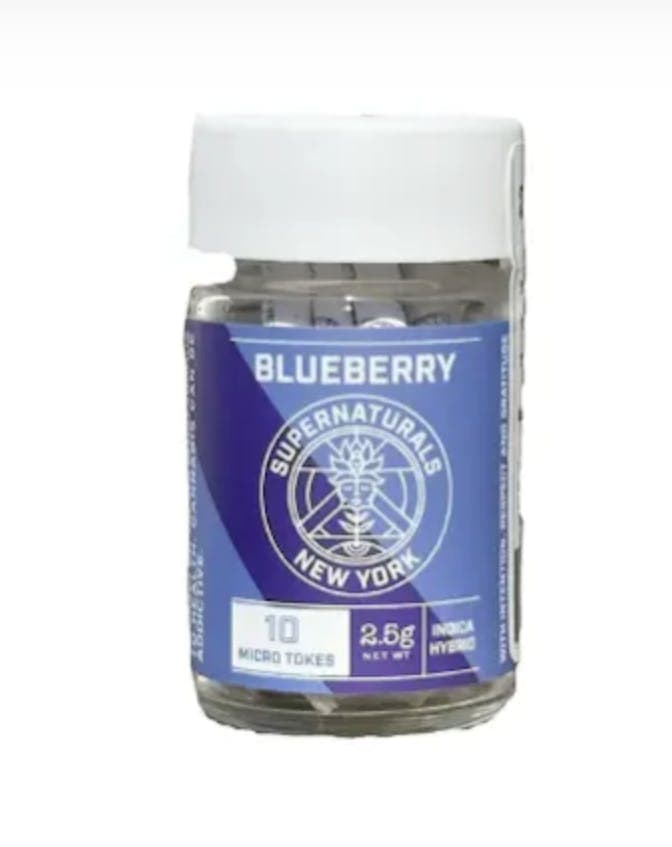 Supernaturals Micro Tokes BLUEBERRY | 10-Pack