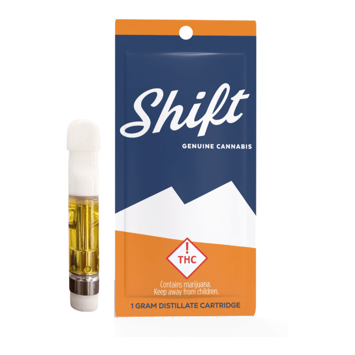 Shift Cannabis Shift Distillate Cartridge - GG #4 hybrid