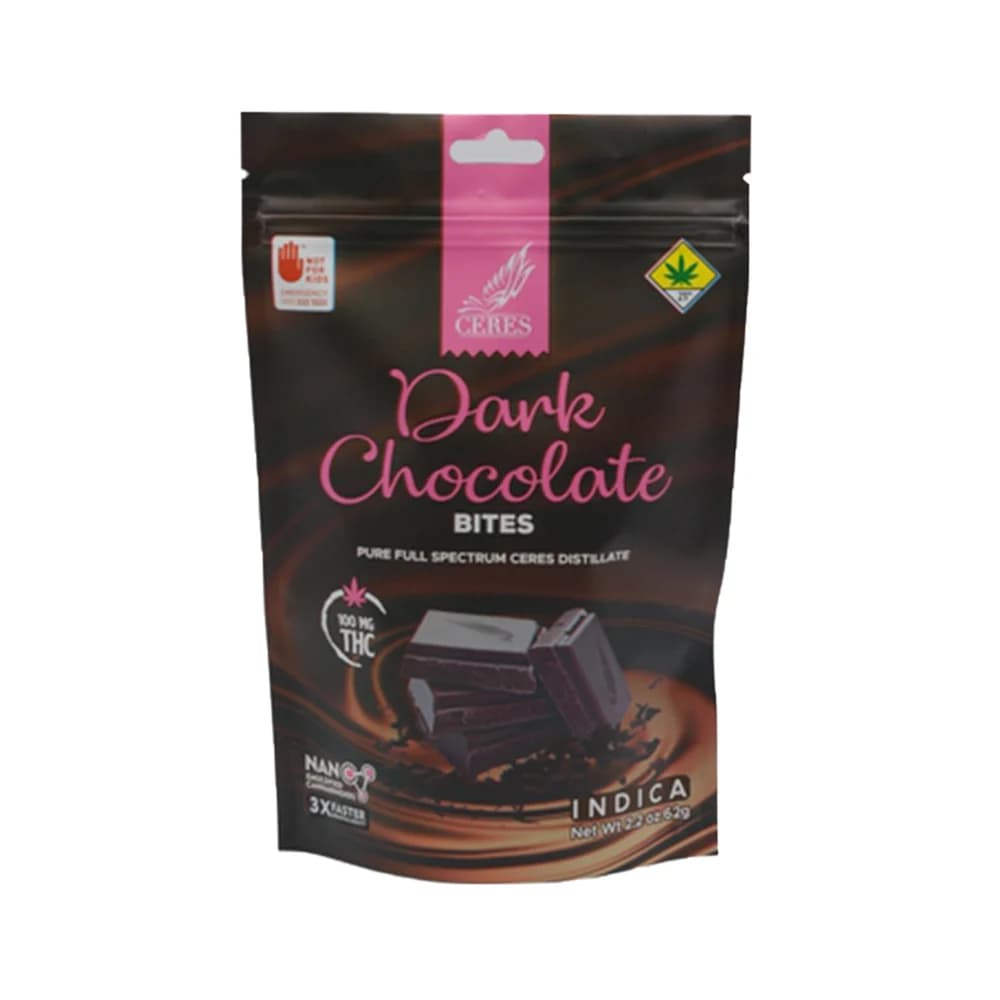 Ceres Dark Chocolate Indica Bite | 10mg