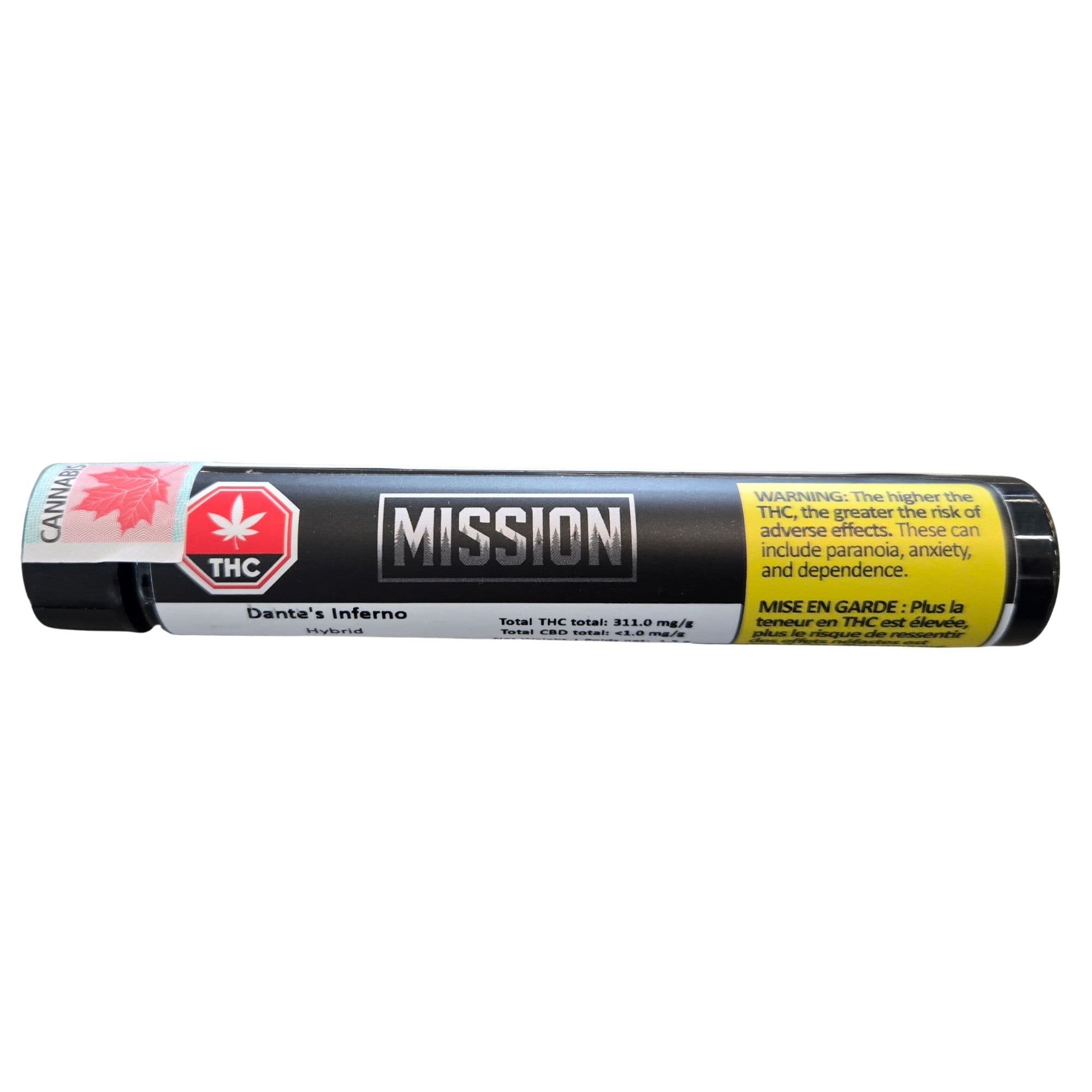 APIGEN MISSION : Dante's Inferno Pre-Rolls (3x0.5g)