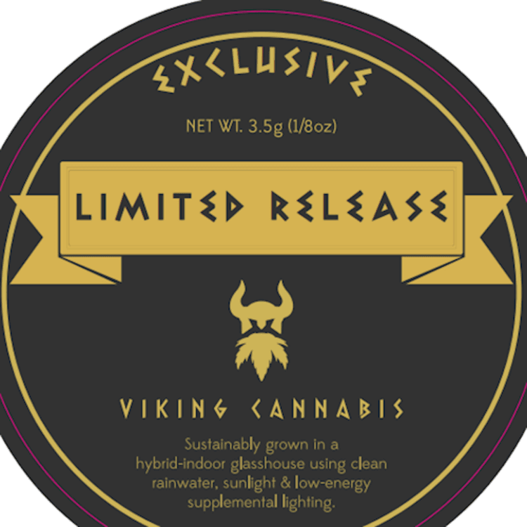 Viking Viking Flower (SH) Orange Alibi 3.5g
