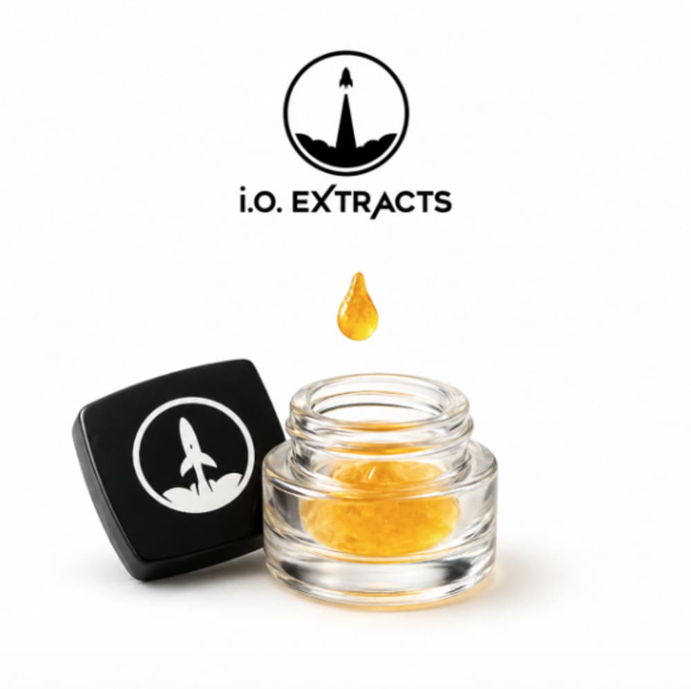 IO Extracts Blueberry Fritter