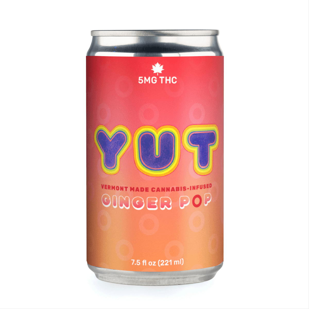 YUT Yut Ginger Pop 7.5 oz 5mg thc