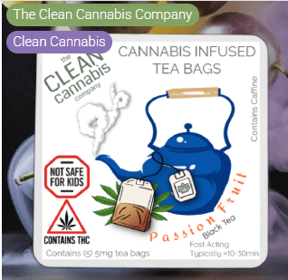 Clean Cannabis Company Passion Fruit (25mg)