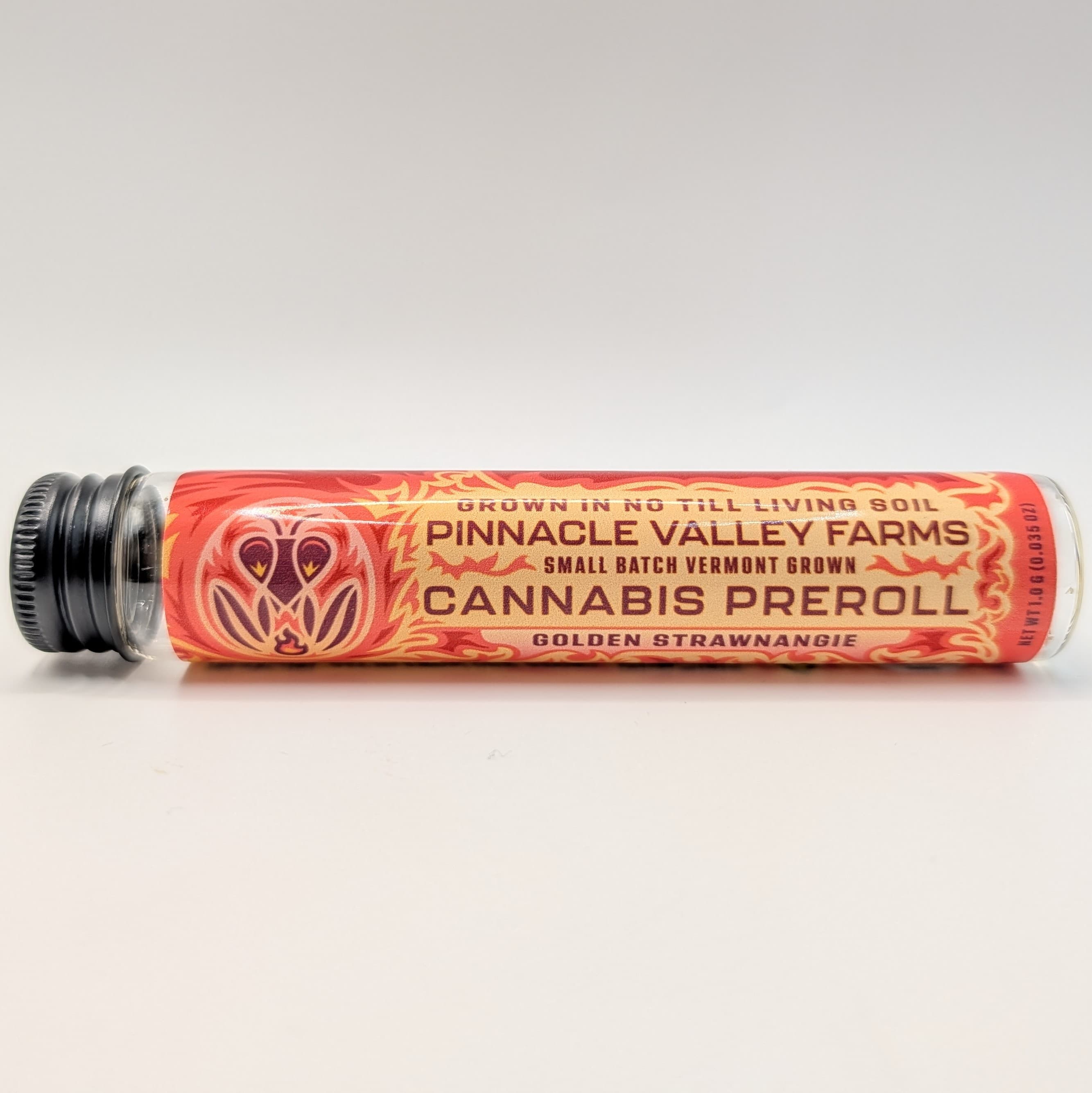 Pinnacle Valley Farms Golden Strawnangie Pre-roll
