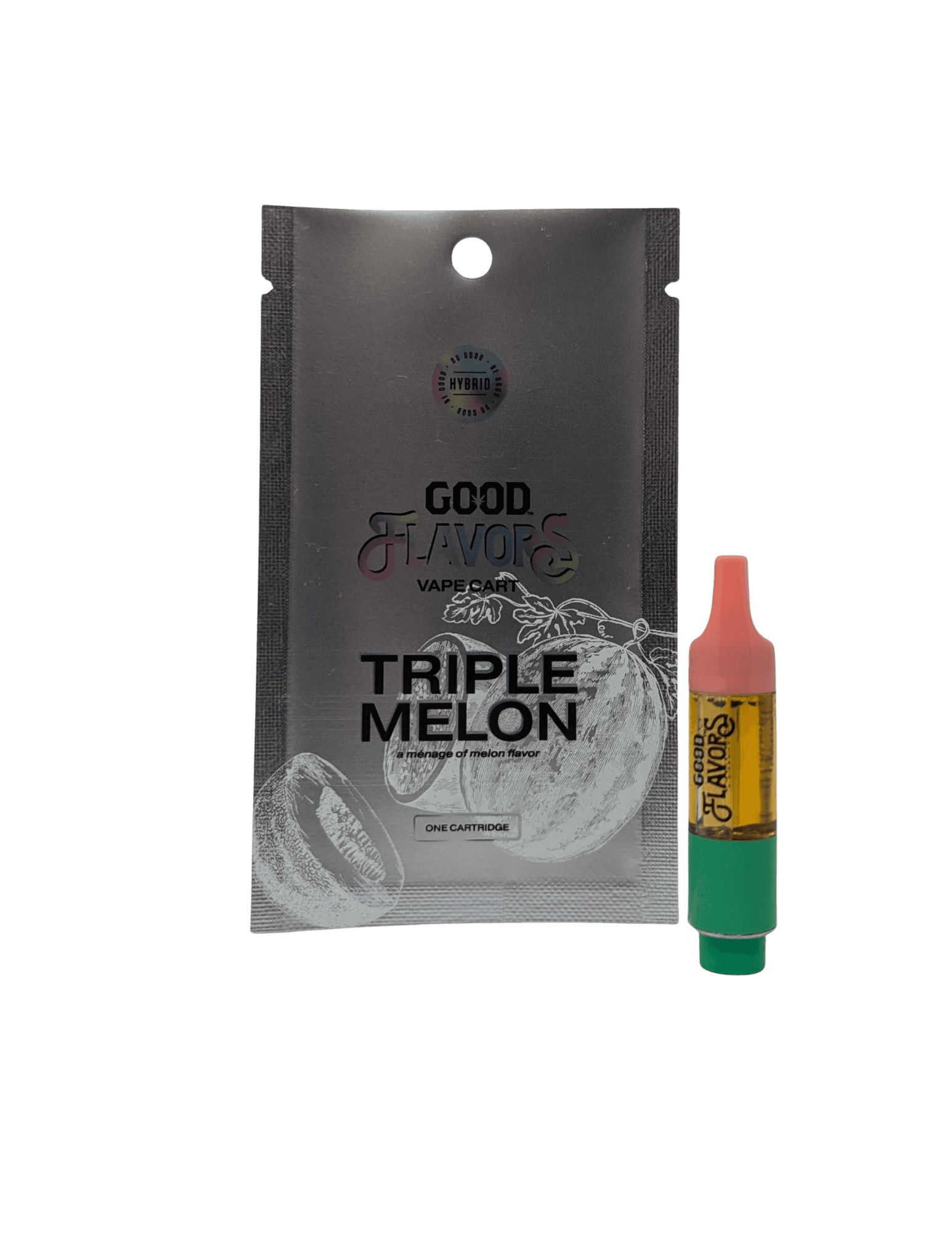 GOOD Cannabis Triple Melon 1g Disposable Cartridge