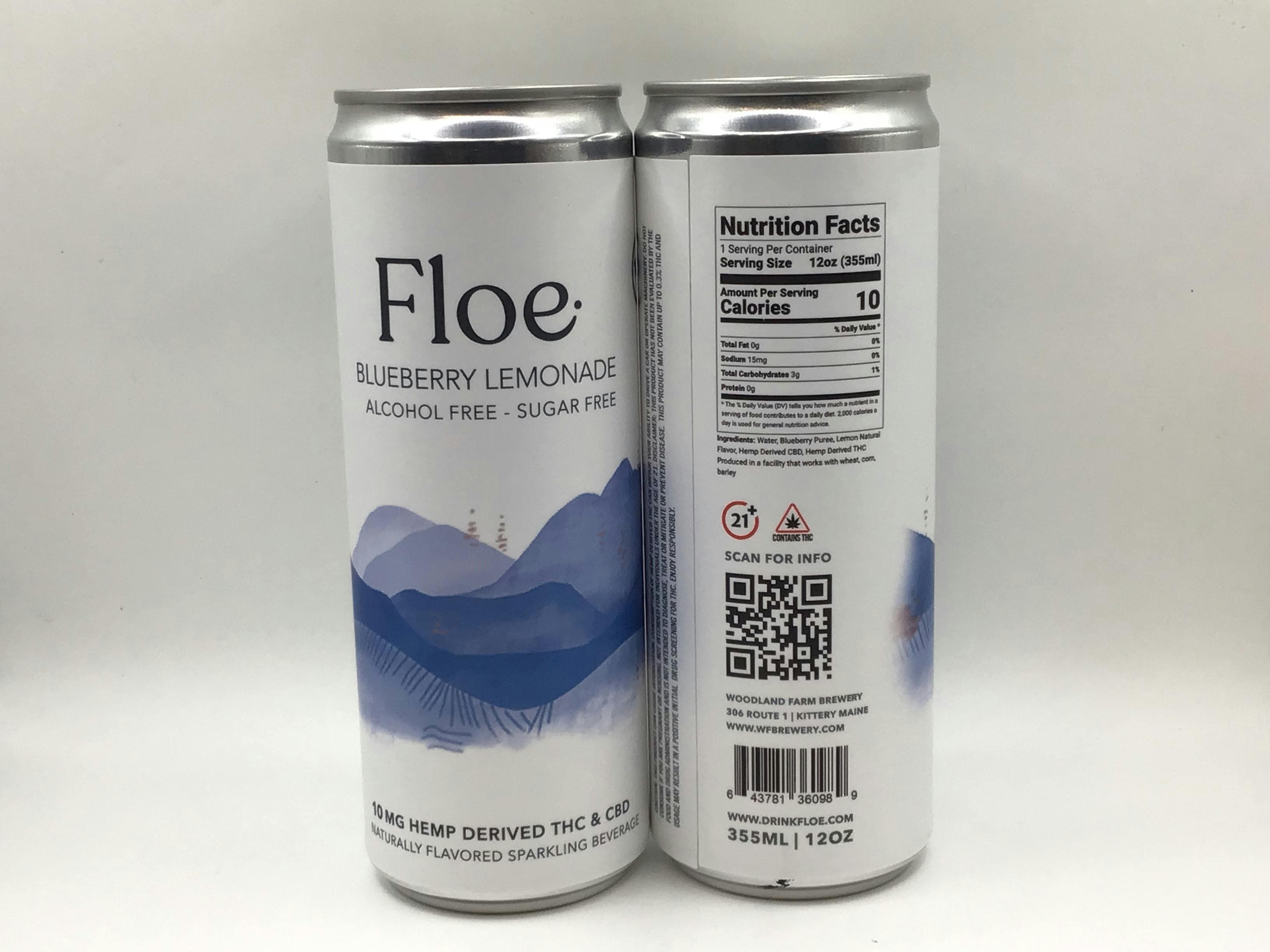 Floe Floe-1:1 Blueberry Lemonade Seltzer-Drinks-10mg
