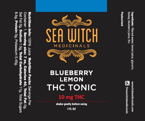 Sea Witch Blueberry Lemon Tonic