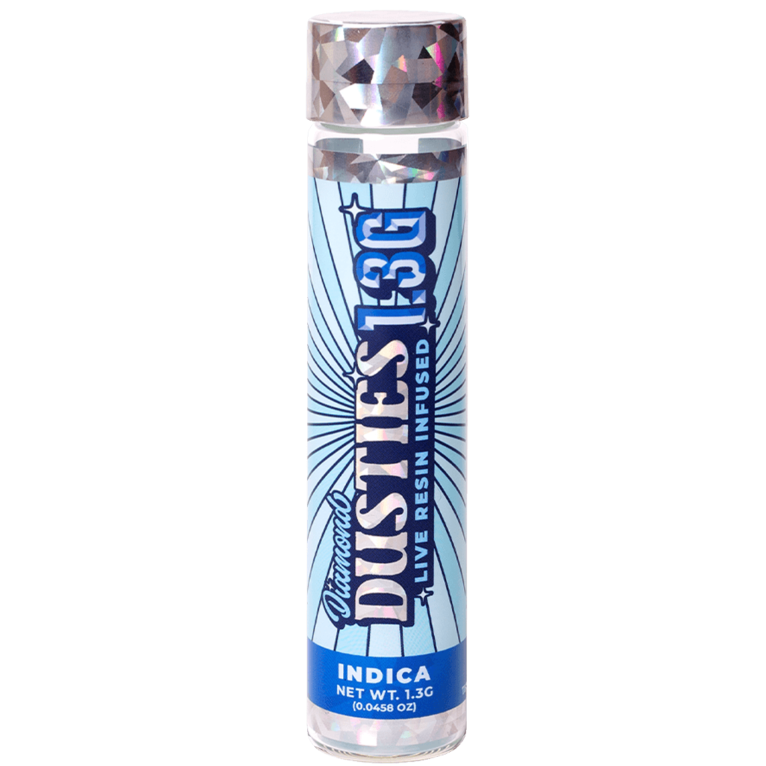 Dusties The Pharm Diamond Dusties Preroll 1.3g Sapphire Indica