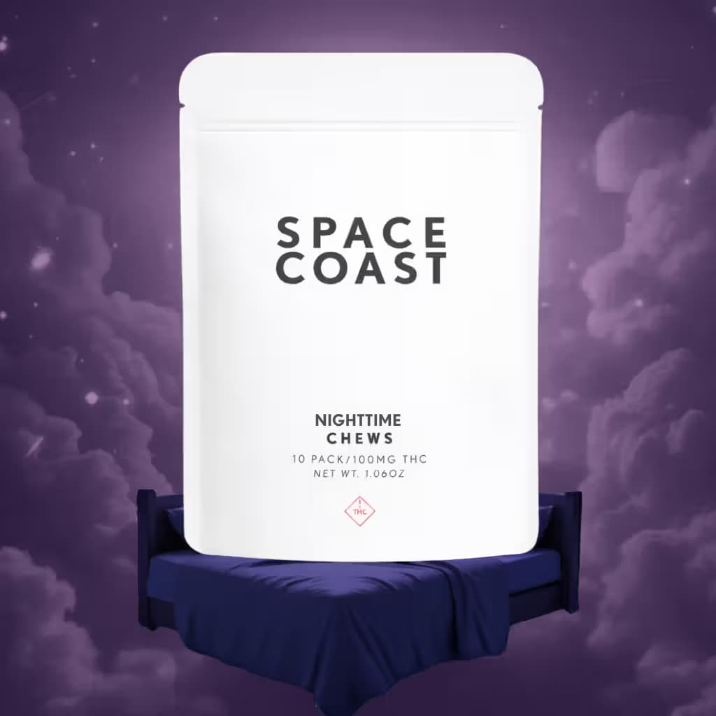 Space Coast Nighttime Midnight Bloom